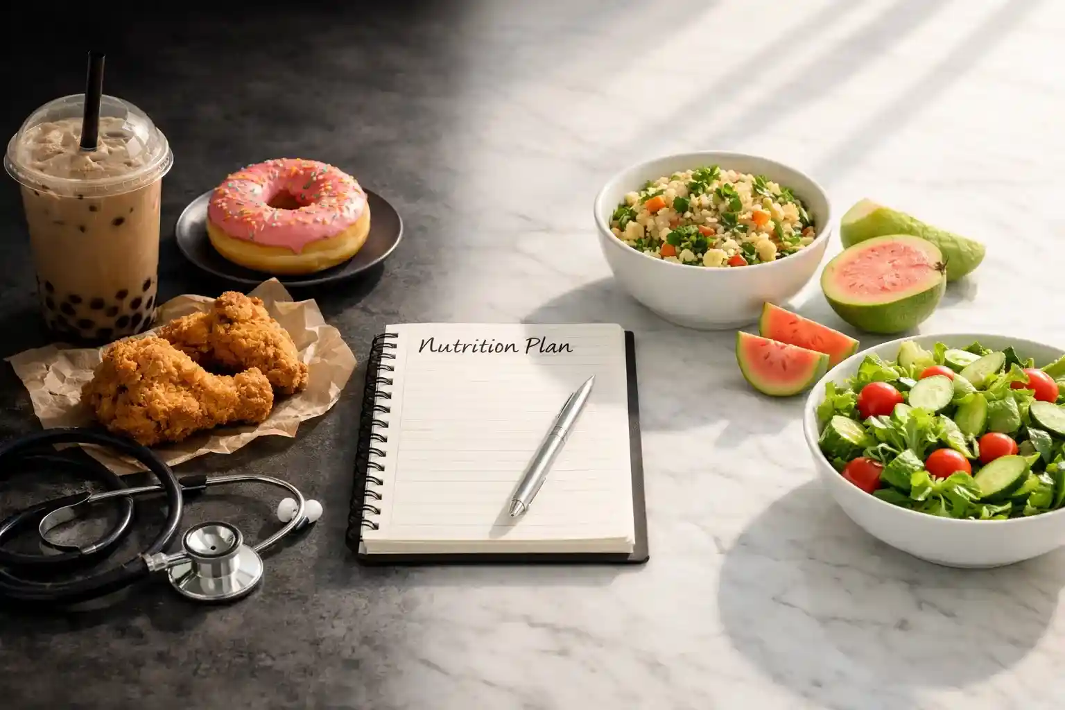 【糖尿病飲食指南】避開 8 大地雷食物！這樣吃穩定血糖、預防併發症