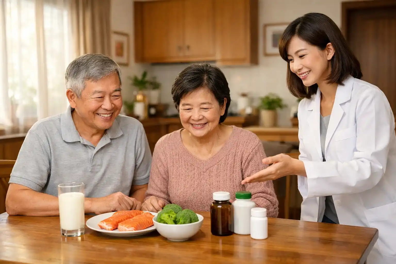 中高齡長輩營養品補充建議、營養師諮詢