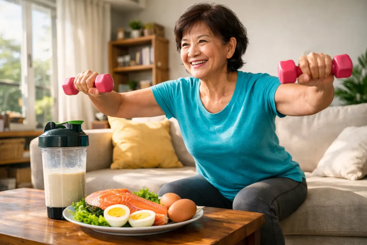 中高齡長輩蛋白質補充指南、腎臟疾病、肌少症預防與改善